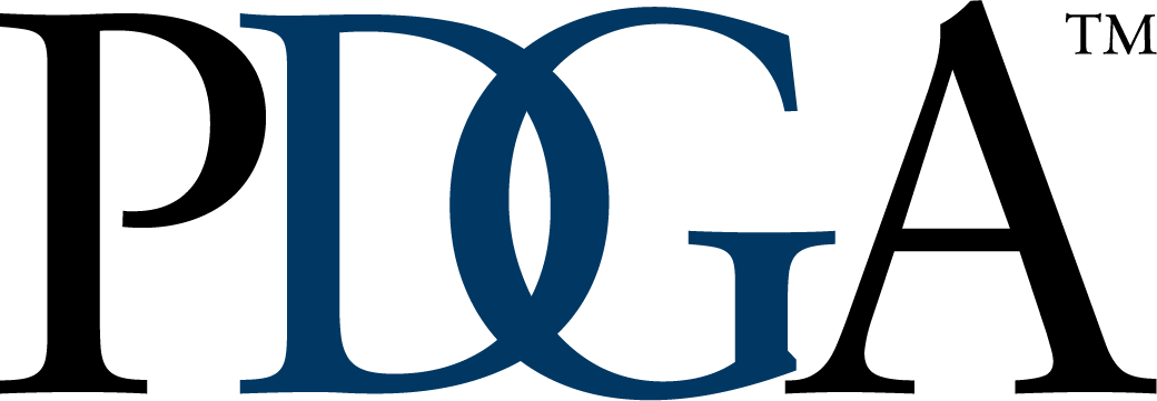 The logo for our parent company, the PDGA